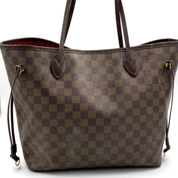 Louis Vuitton Handbags - Authentic Louis Vuitton Neverfull Damier Ebene MM